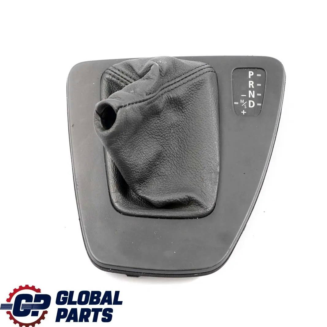 Selector Selecting Lever Surround Cover Black to BMW 3 Series E90 E91 E92 LCI Gear with Part number 7155646 BMW 3 Series E90 E91 E92 LCI Gear Selector Selecting Lever Surround Cover Black - SKU rhd-7155646-1 - Part number 7155646