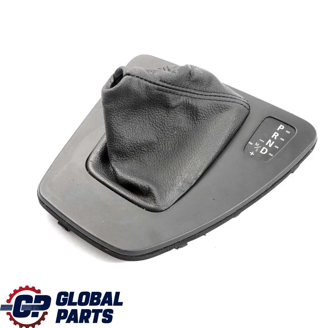 Selector Selecting Lever Surround Cover Black to BMW 3 Series E90 E91 E92 LCI Gear with Part number 7155646 BMW 3 Series E90 E91 E92 LCI Gear Selector Selecting Lever Surround Cover Black - SKU rhd-7155646-1 - Part number 7155646