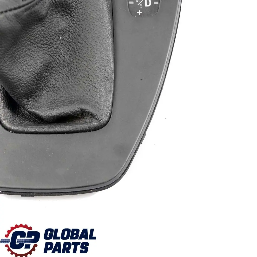 Selector Selecting Lever Surround Cover Black to BMW 3 Series E90 E91 E92 LCI Gear with Part number 7155646 BMW 3 Series E90 E91 E92 LCI Gear Selector Selecting Lever Surround Cover Black - SKU rhd-7155646-1 - Part number 7155646