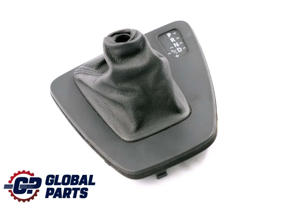 Selector Selecting Lever Surround Cover Black to BMW 3 Series E90 E91 E92 LCI Gear with Part number 51167155646 BMW 3 Series E90 E91 E92 LCI Gear Selector Selecting Lever Surround Cover Black - SKU rhd-7155646-2 - Part number 51167155646