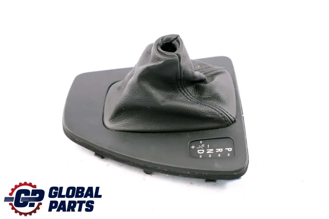 BMW 3 Series E90 E91 E92 LCI Gear Selector Selecting Lever Surround Cover Black - SKU rhd-7155646-2 - Part number 51167155646
