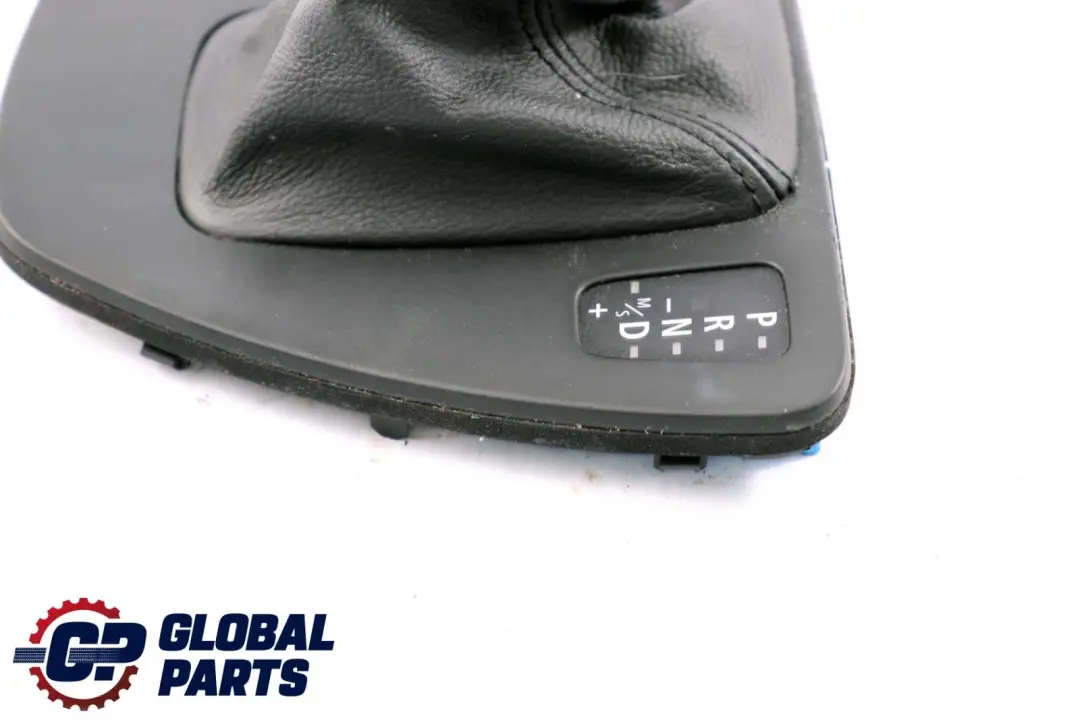 Selector Selecting Lever Surround Cover Black to BMW 3 Series E90 E91 E92 LCI Gear with Part number 51167155646 BMW 3 Series E90 E91 E92 LCI Gear Selector Selecting Lever Surround Cover Black - SKU rhd-7155646-2 - Part number 51167155646