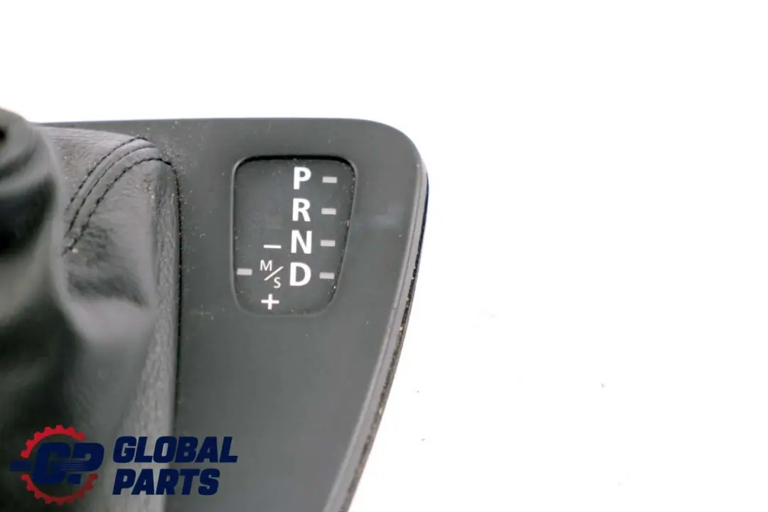 Selector Selecting Lever Surround Cover Black to BMW 3 Series E90 E91 E92 LCI Gear with Part number 51167155646 BMW 3 Series E90 E91 E92 LCI Gear Selector Selecting Lever Surround Cover Black - SKU rhd-7155646-2 - Part number 51167155646