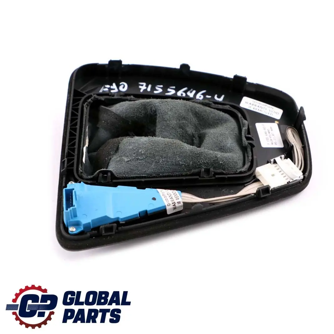 Selector Selecting Lever Surround Cover Black to BMW 3 Series E90 E91 E92 LCI Gear with Part number 7155646 BMW 3 Series E90 E91 E92 LCI Gear Selector Selecting Lever Surround Cover Black - SKU rhd-7155646-4 - Part number 7155646