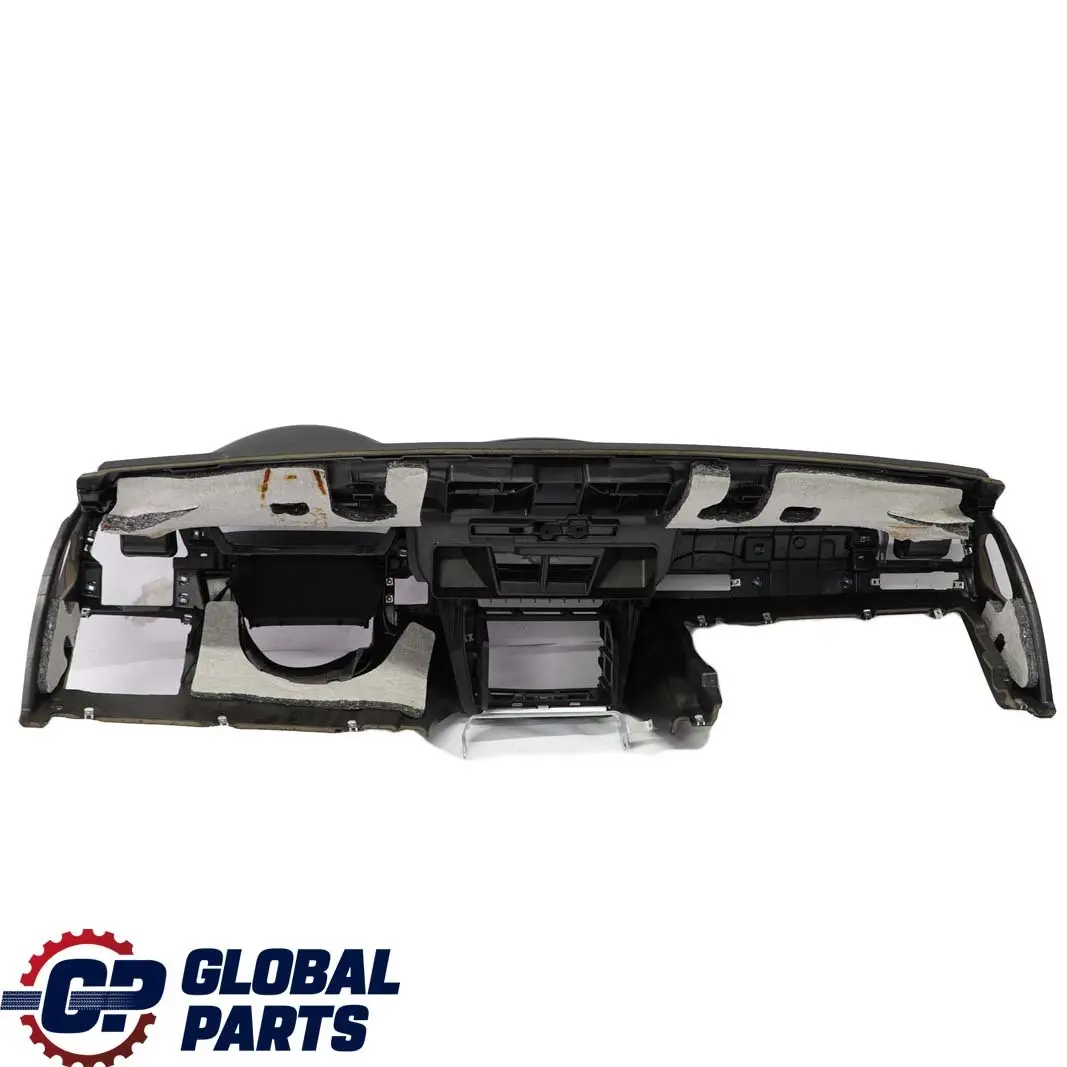 BMW E90 E91 E92 E93 Black Dashboard Dash Panel Double Scoop With Sat Nav Hole - SKU rhd-7155793 - Part number 51457155793