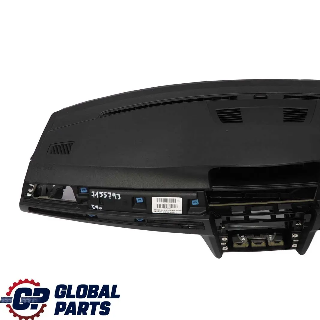 Dashboard Dash Panel Double Scoop With Sat Nav Hole to BMW E90 E91 E92 E93 Black with Part number 51457155793 BMW E90 E91 E92 E93 Black Dashboard Dash Panel Double Scoop With Sat Nav Hole - SKU rhd-7155793 - Part number 51457155793