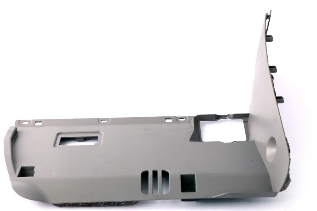 BMW 5 Series E60 E61 Cover Passenger's Footwell Trim Panel Bottom Grey - SKU rhd-7156237 - Part number 7156235