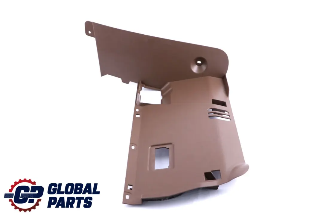 Passenger's Footwell Trim Panel Bottom Brown to BMW 5 Series E60 E61 Cover with Part number 7156235 BMW 5 Series E60 E61 Cover Passenger's Footwell Trim Panel Bottom Brown - SKU rhd-7156239 - Part number 7156235