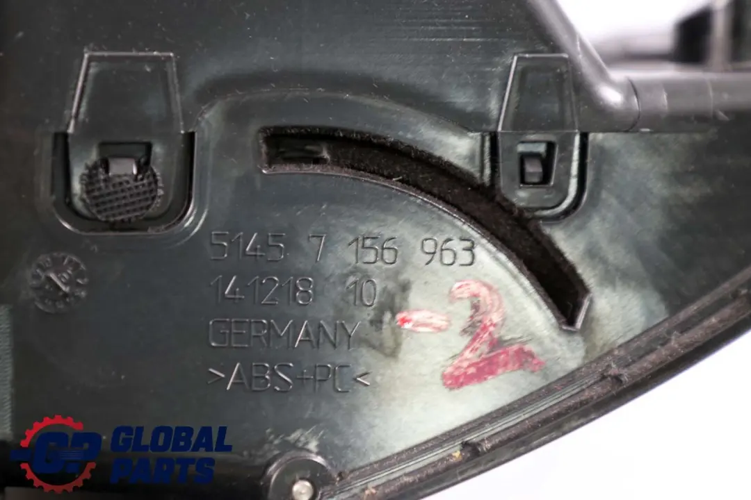 BMW 5 Series E60 E61 Hinged Box Storage Compartment In Dashboard - SKU rhd-7156963-2 - Part number 7156963