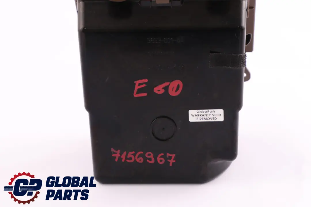 BMW 5 Series E60 E61 LCI Hinged Storage Compartment In Dashboard Trüffelbraun - SKU rhd-7156967 - Part number 7156967