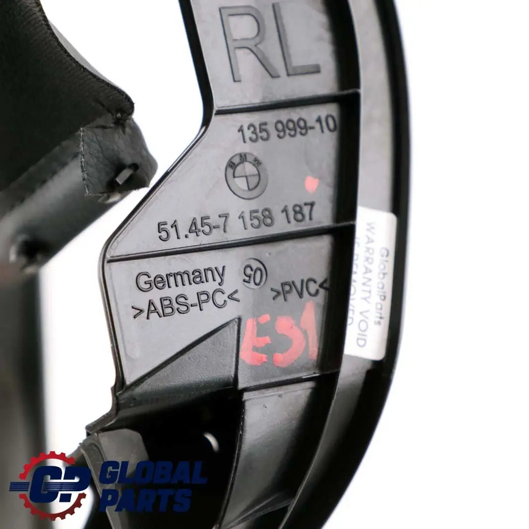 Trim Cover Steering Column Black to BMW 3 Series E90 E91 E92 with Part number 7158187 BMW 3 Series E90 E91 E92 Trim Cover Steering Column Black - SKU rhd-7158187 - Part number 7158187