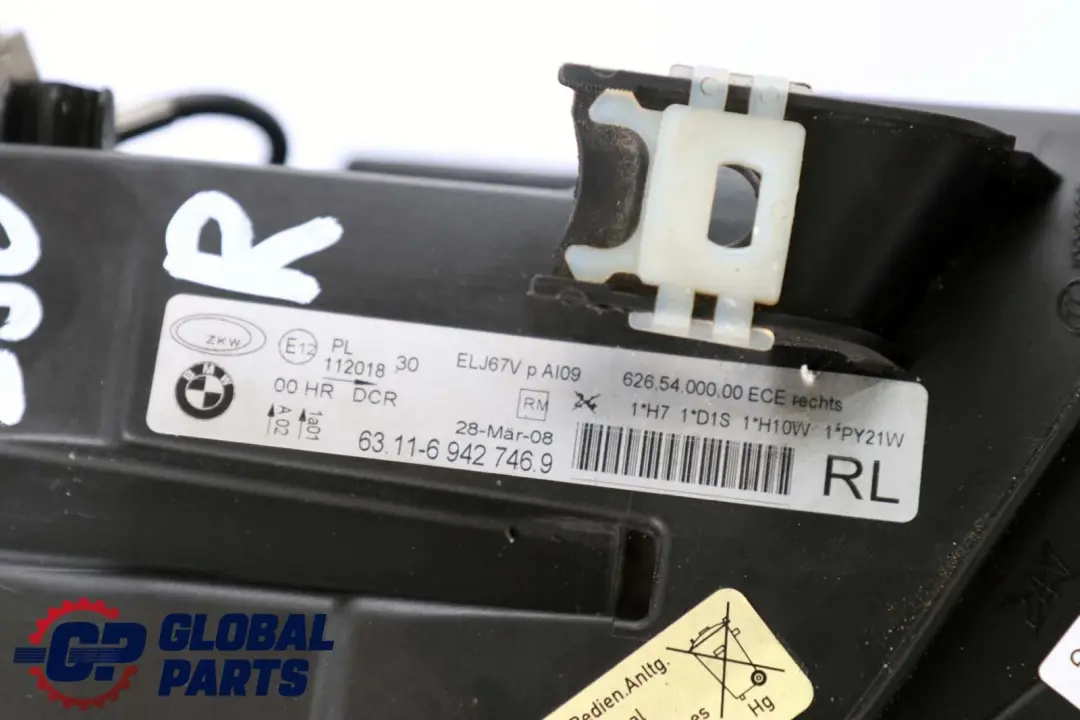 BMW 3 Series E90 E91 Front Adaptive Headlights Xenon Dynamic Lamp Right 6942746 - SKU rhd-7162082 - Part number 7162082