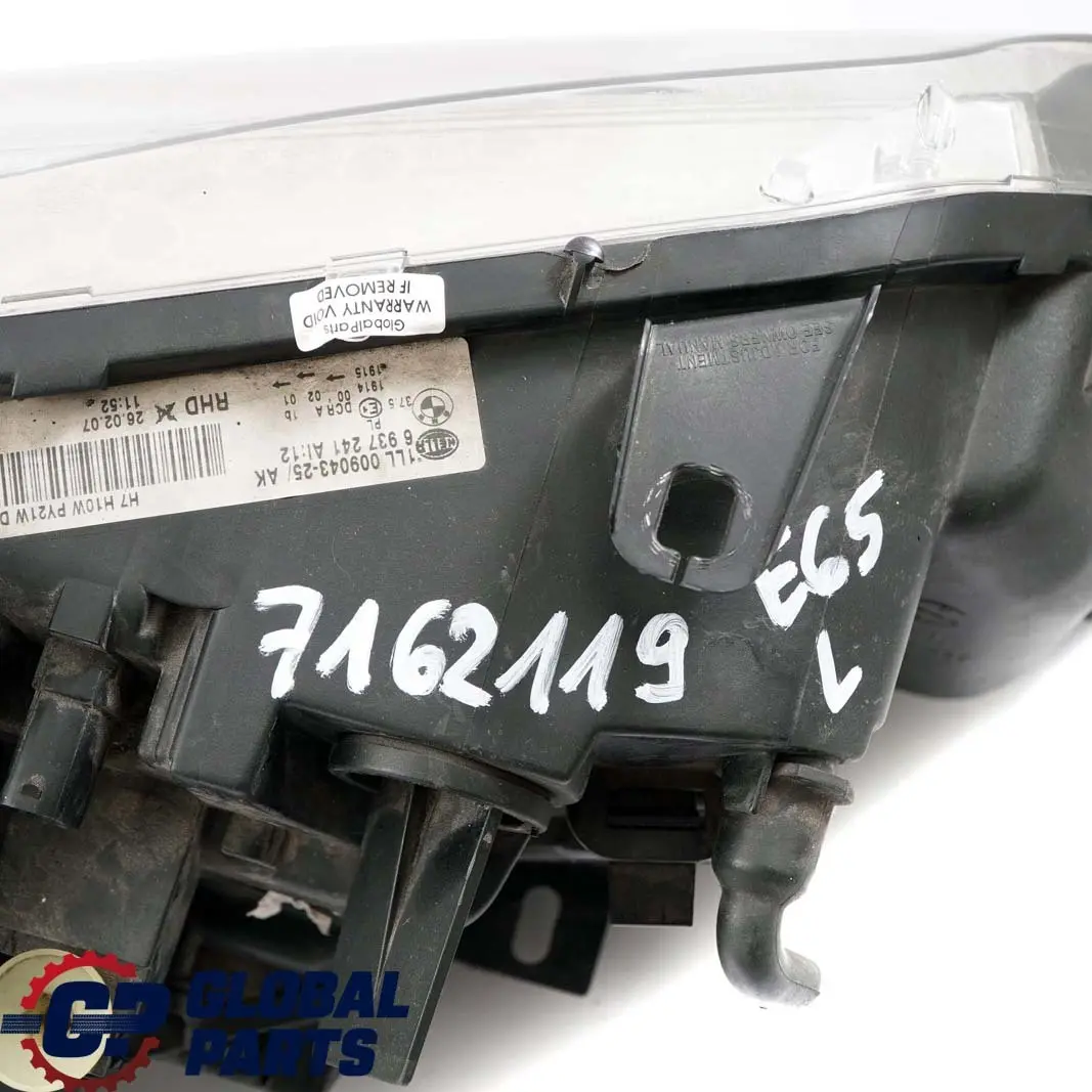 Front Headlight Headlamp Lamp Xenon Left N/S 6937241 BMW 7 Series E65 E66 E67 - SKU rhd-7162119 - Part number 7162119