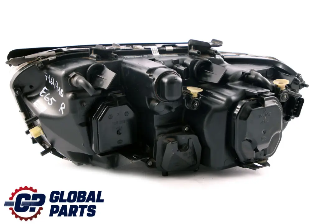 BMW 7 Series E65 Front Adaptive Headlights Xenon White Turn Indicator Right O/S - SKU rhd-7164720 - Part number 7164720
