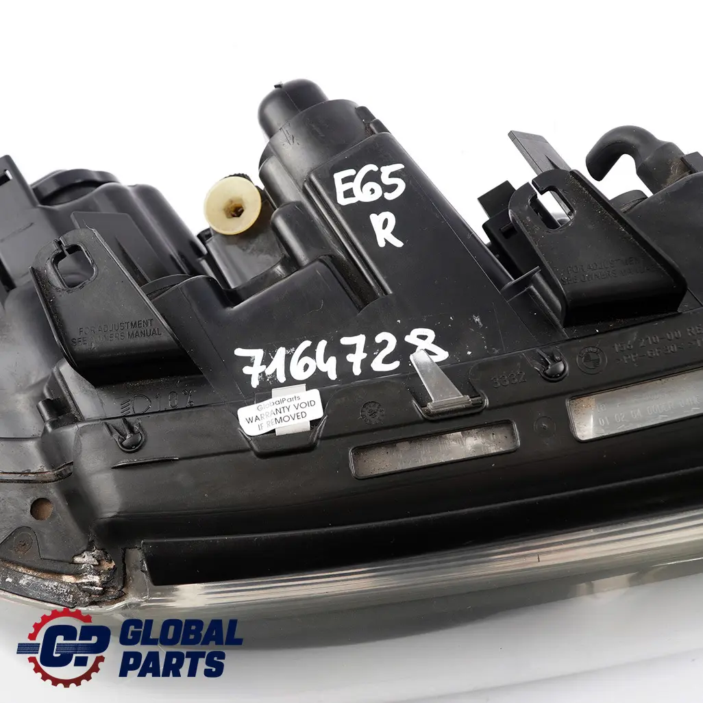 Headlight Headlamp White Turn Indicator Right O/S to BMW 7 Series E65 E66 Xenon with Part number 7164728 BMW 7 Series E65 E66 Xenon Headlight Headlamp White Turn Indicator Right O/S - SKU rhd-7164728 - Part number 7164728