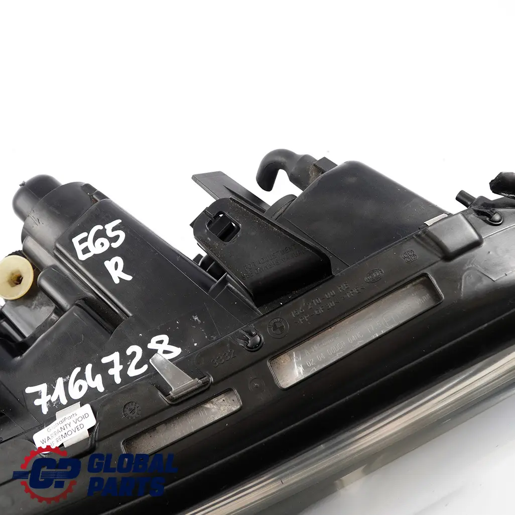 BMW 7 Series E65 E66 Xenon Headlight Headlamp White Turn Indicator Right O/S - SKU rhd-7164728 - Part number 7164728