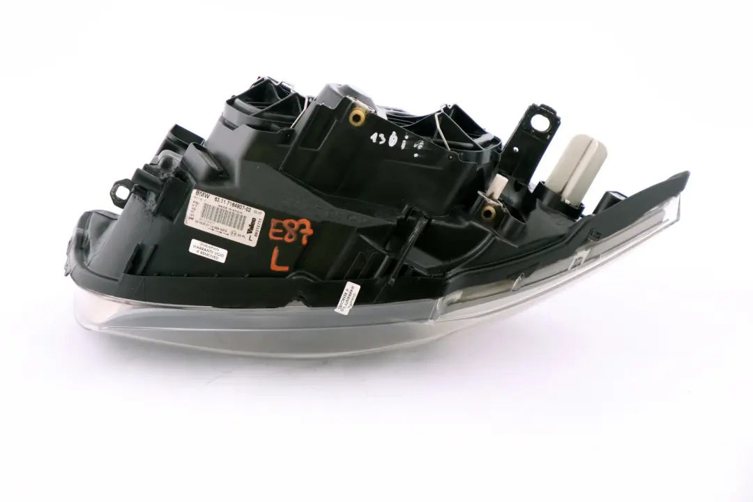 BMW 1 Series E87 130i Headlight Headlamp Lamp Front Left N/S - SKU rhd-7164907 - Part number 7164907