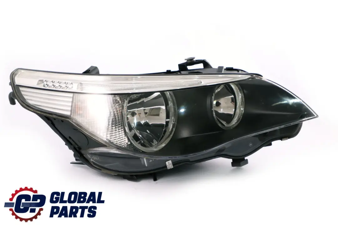 BMW 5 Series E60 E61 Headlight Headlamp Front Lamp Light Driver Side Right O/S - SKU rhd-7165564 - Part number 7165564