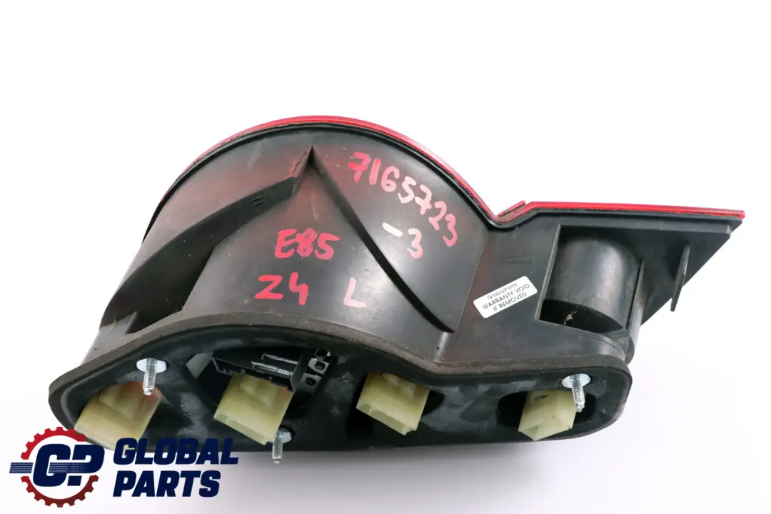 BMW Z4 Series E85 Rear Tail Light Lamp Left Rear N/S Hellrot Red 314 - SKU rhd-7165723-3 - Part number 7165723