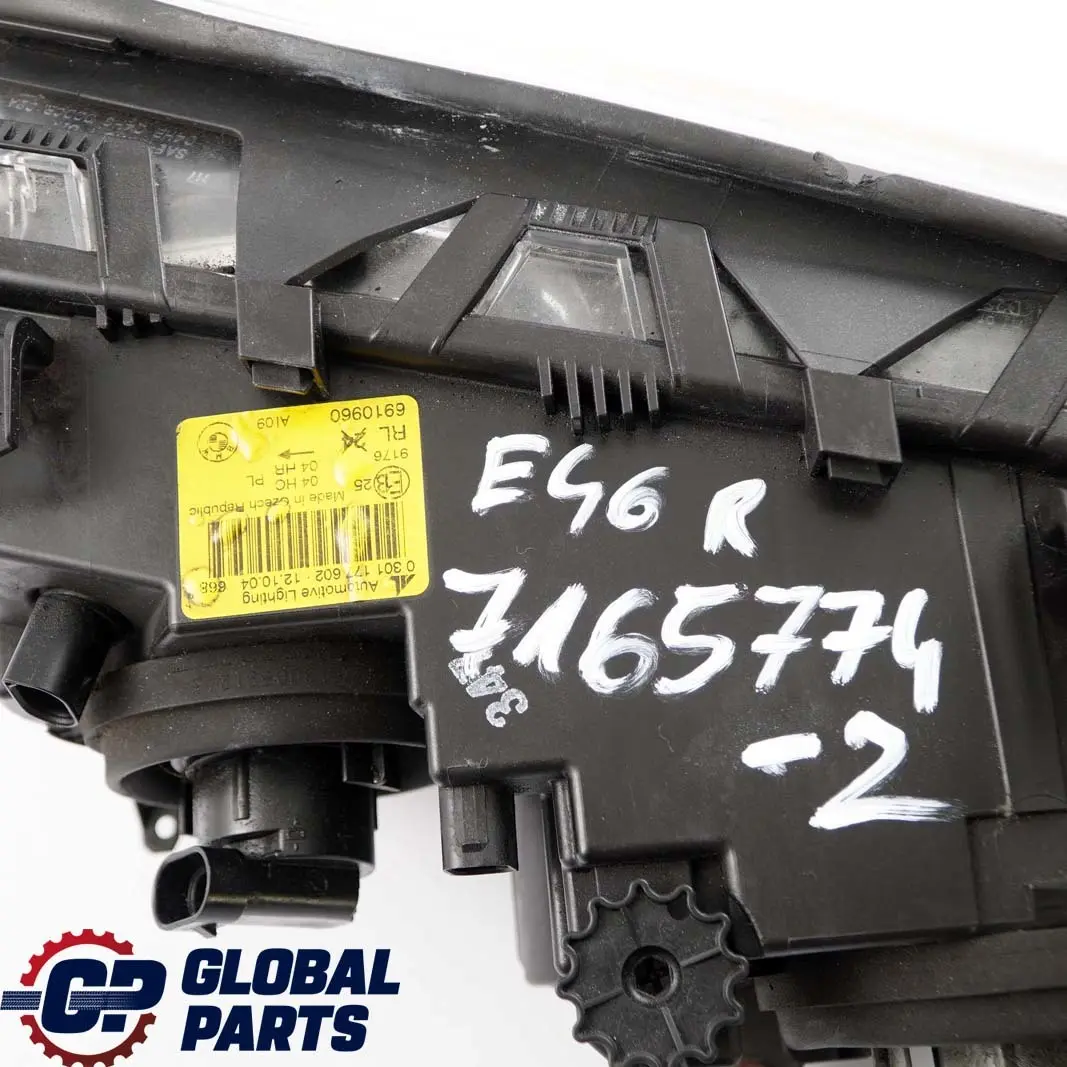 Headlight Headlamp Front Light Lamp Right O/S 6910960 to BMW 3 Series E46 with Part number 7165774 BMW 3 Series E46 Headlight Headlamp Front Light Lamp Right O/S 6910960 - SKU rhd-7165774-2 - Part number 7165774