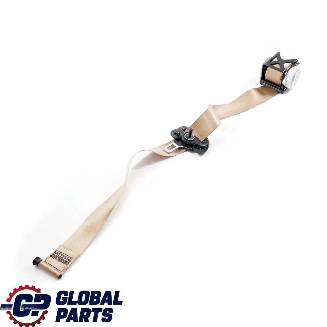 BMW X5 X6 Series E70 E71 Upper Seat Belt Front Right O/S Beige - SKU rhd-7171170 - Part number 7171170