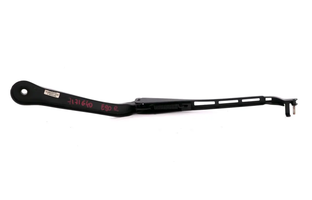 Windscreen Wiper Arm Driver Side Right O/S to BMW 3 Series E90 E91 E92 E93 with Part number 7171640 BMW 3 Series E90 E91 E92 E93 Windscreen Wiper Arm Driver Side Right O/S - SKU rhd-7171640 - Part number 7171640