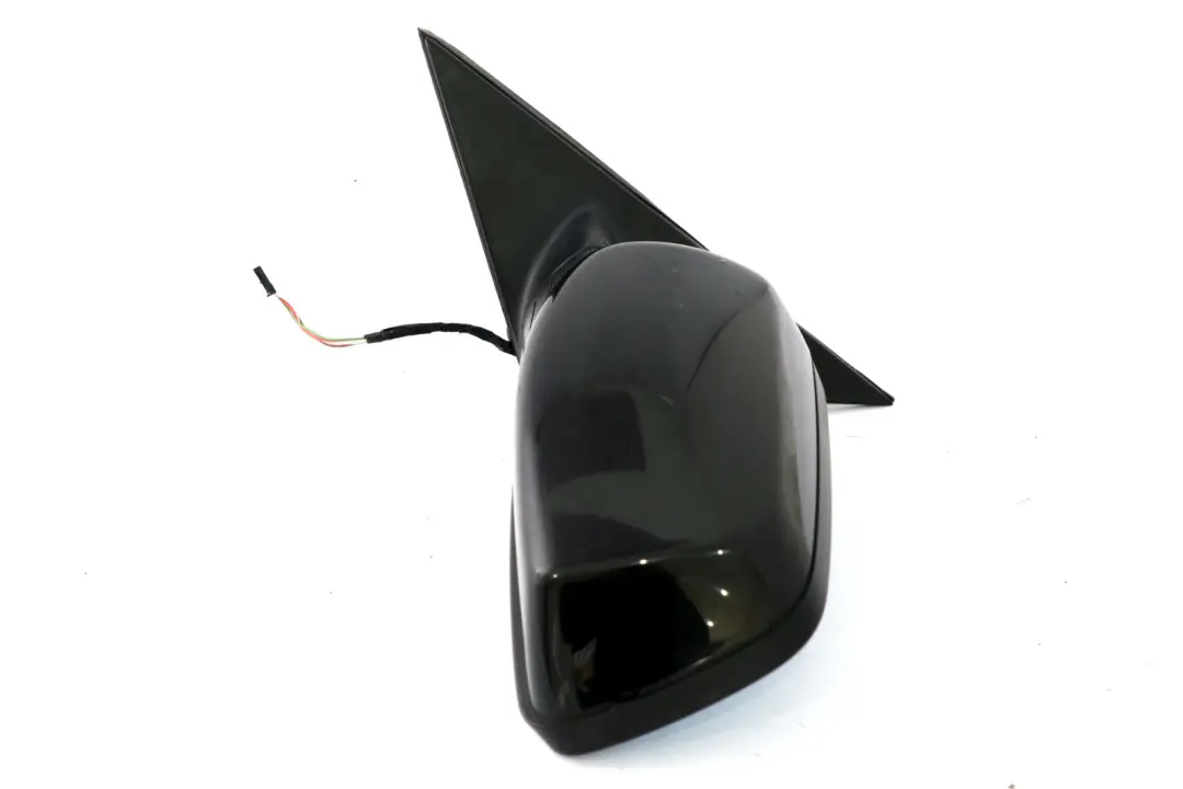 Heated Left Wing Mirror N/S Black Sapphire Metallic 475 to BMW 5 Series E60 E61 with Part number 7174747 BMW 5 Series E60 E61 Heated Left Wing Mirror N/S Black Sapphire Metallic 475 - SKU rhd-7174747-BS - Part number 7174747