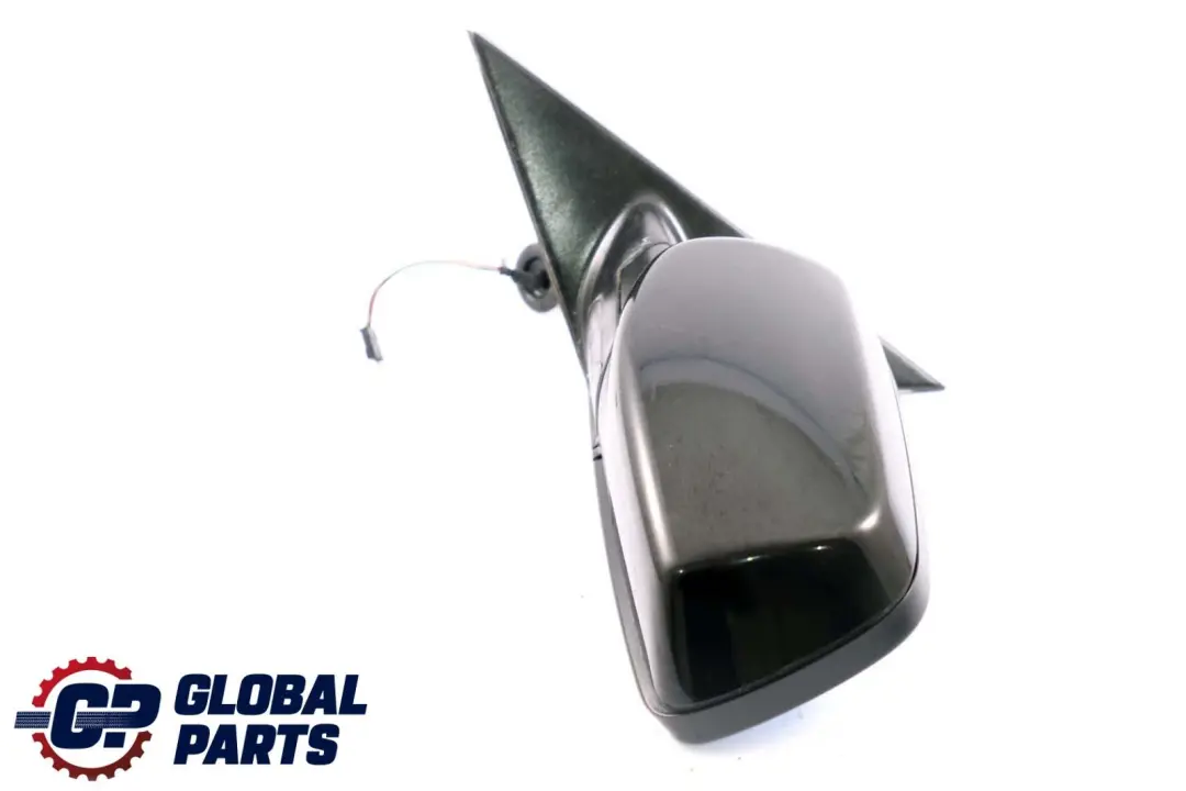 BMW 5 Series E60 E61 Heated Left Wing Mirror N/S Schwarz 2 Black 668 - SKU rhd-7174747-SCH - Part number 7174747