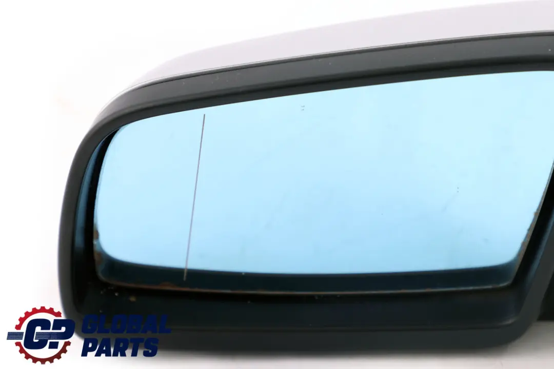 BMW 5 Series E60 E61 Heated Left Wing Mirror N/S Titansilber Titanium Silver - SKU rhd-7174747-TS - Part number 7174747