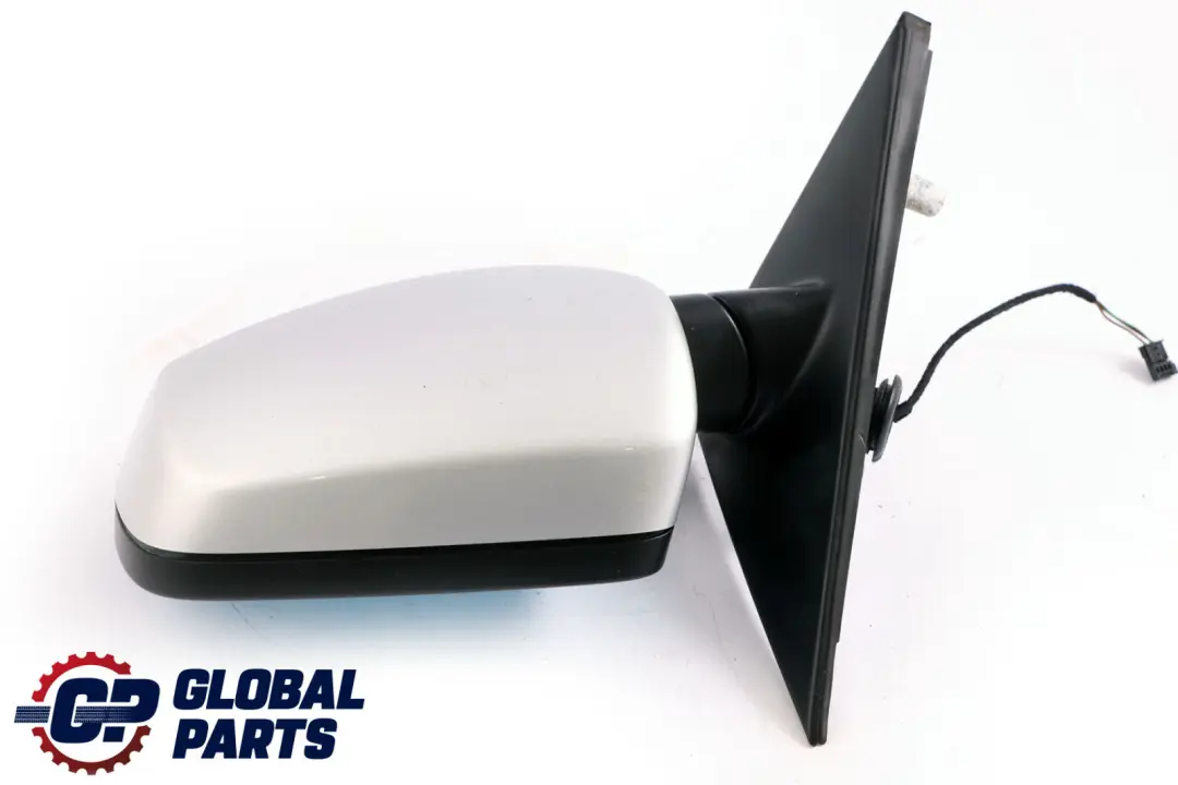BMW 5 Series E60 E61 Heated Left Wing Mirror N/S Titansilber Titanium Silver - SKU rhd-7174747-TS - Part number 7174747