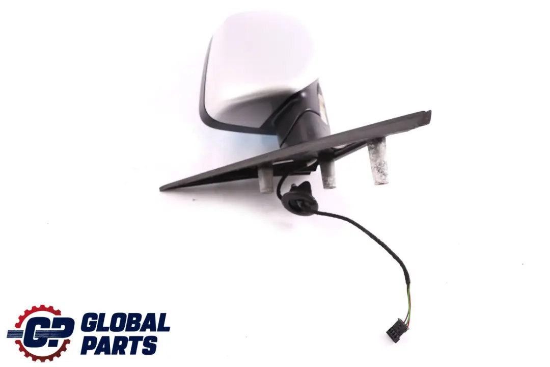 BMW 5 Series E60 E61 Heated Left Wing Mirror N/S Titansilber Titanium Silver - SKU rhd-7174747-TS - Part number 7174747