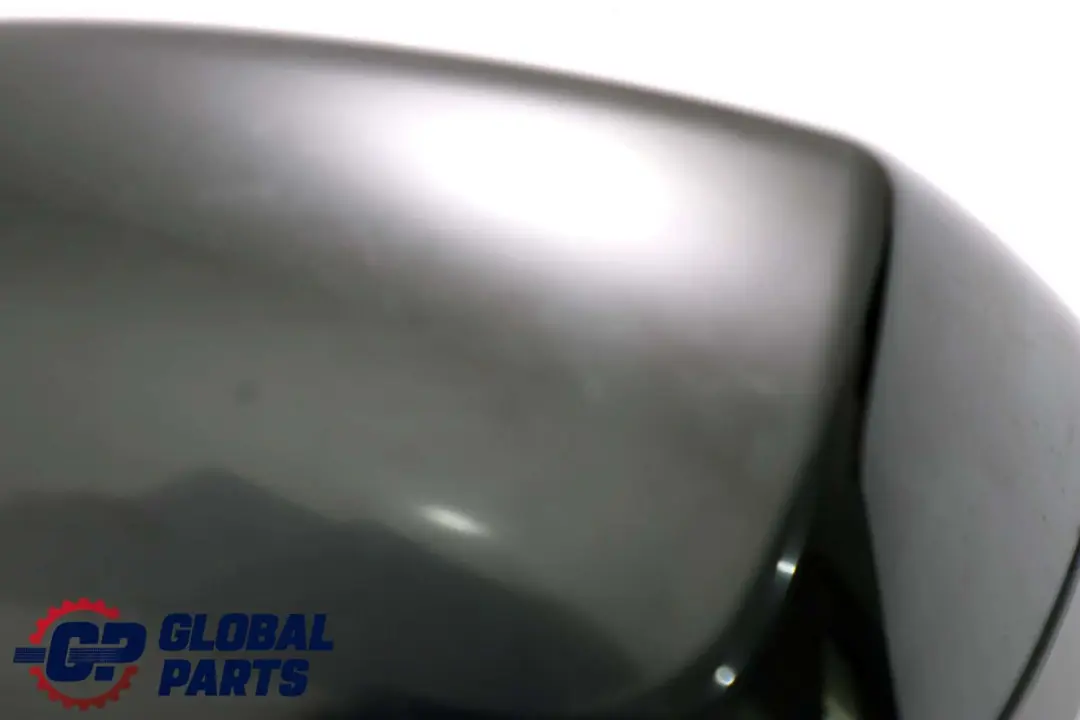 BMW 5 Series E60 E61 Heated Right Wing Mirror O/S Schwarz 2 Black 668 - SKU rhd-7174748-SCH - Part number 7174748