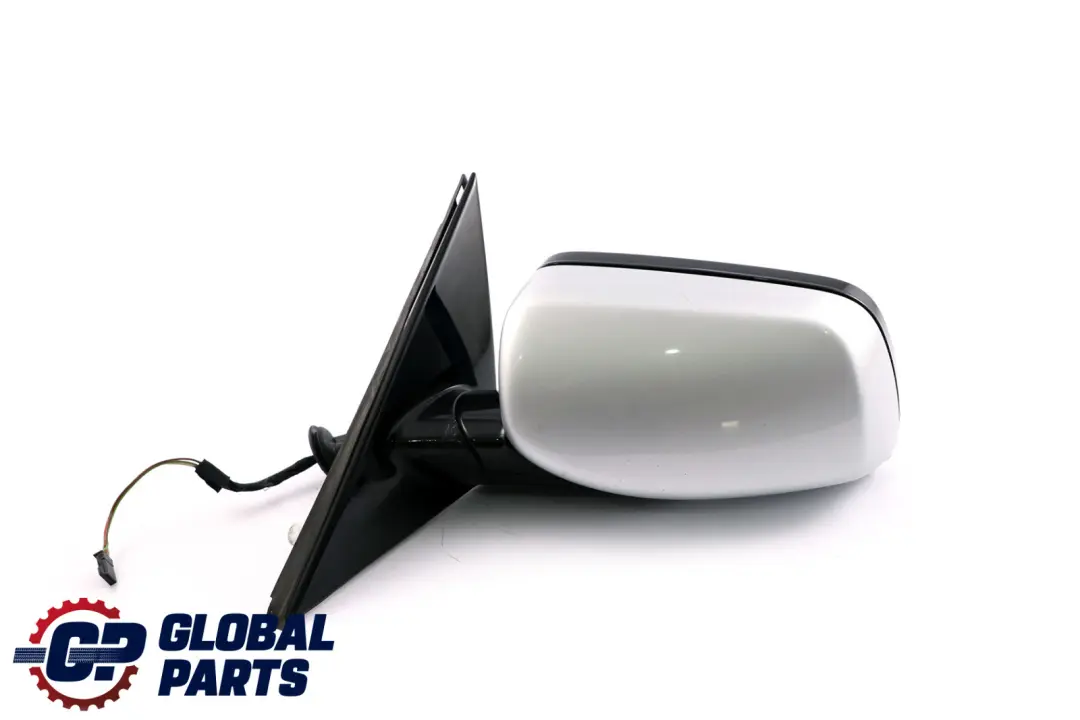 BMW 5 Series E60 E61 M Sport Left Wing Mirror N/S High Gloss Titansilber Silver - SKU rhd-7174757-TS - Part number 7174757