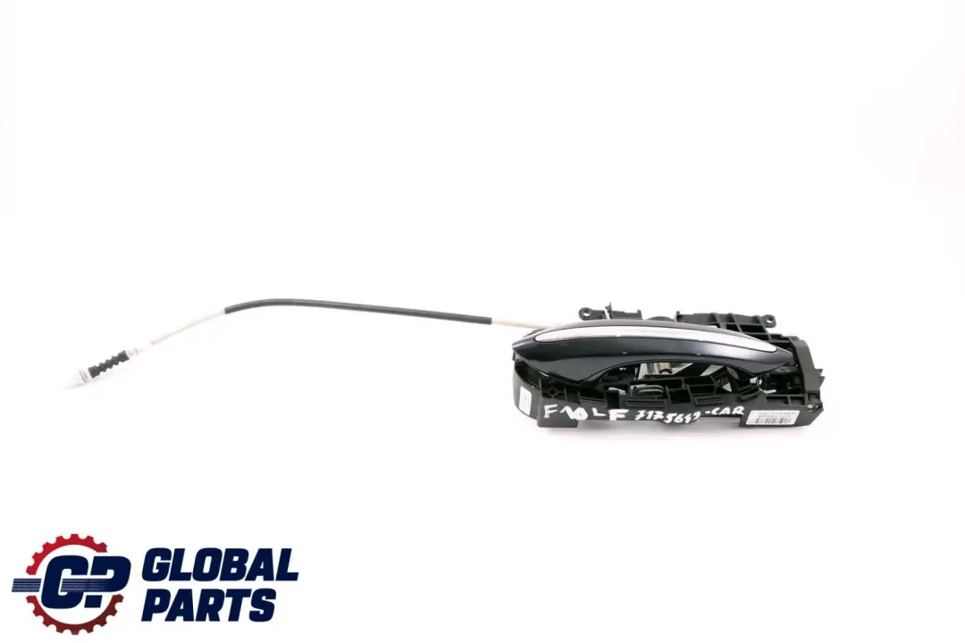 BMW 5 6 Series F10 F11 Outside Door Handle Front Left N/S Carbonschwarz Black - SKU rhd-7175649-CAR - Part number 7175649