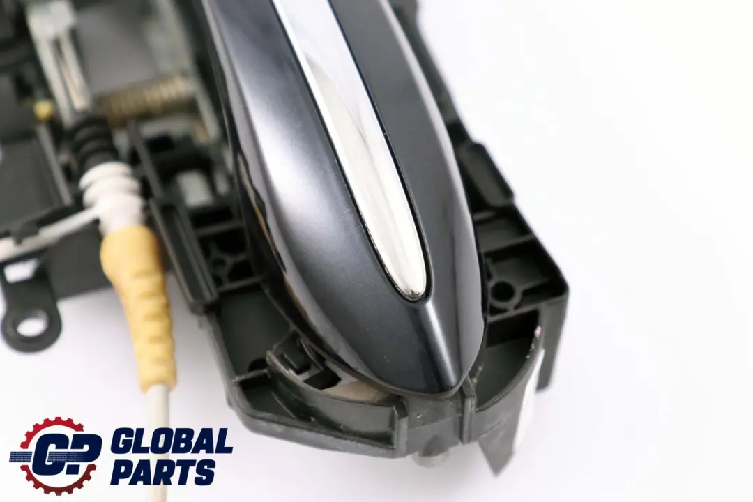 BMW 5 6 Series F10 F11 Outside Door Handle Front Left N/S Carbonschwarz Black - SKU rhd-7175649-CAR - Part number 7175649