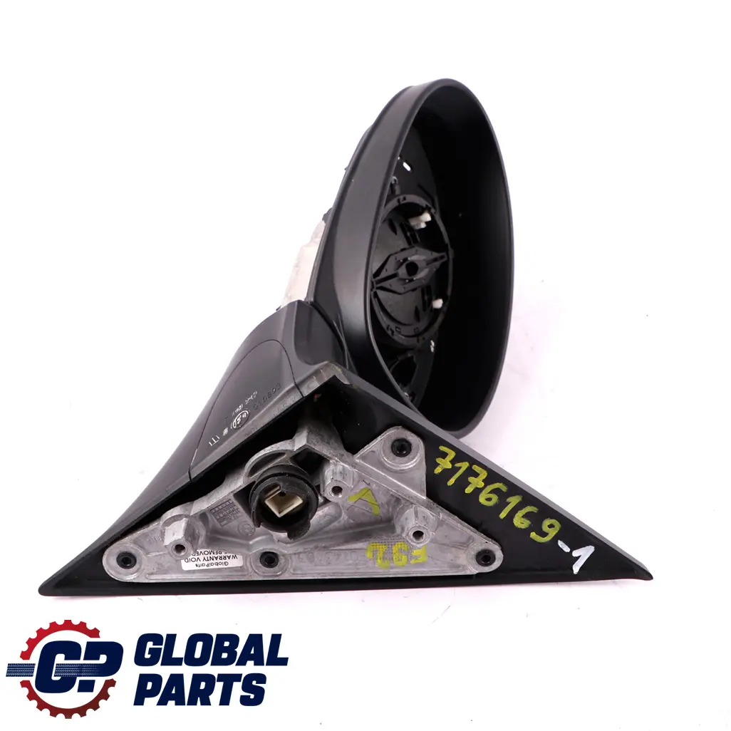 Outside Left Heated Base Wing Mirror N/S to BMW 3 Series E92 E93 1 with Part number 7176169 BMW 3 Series E92 E93 1 Outside Left Heated Base Wing Mirror N/S - SKU rhd-7176169-1 - Part number 7176169