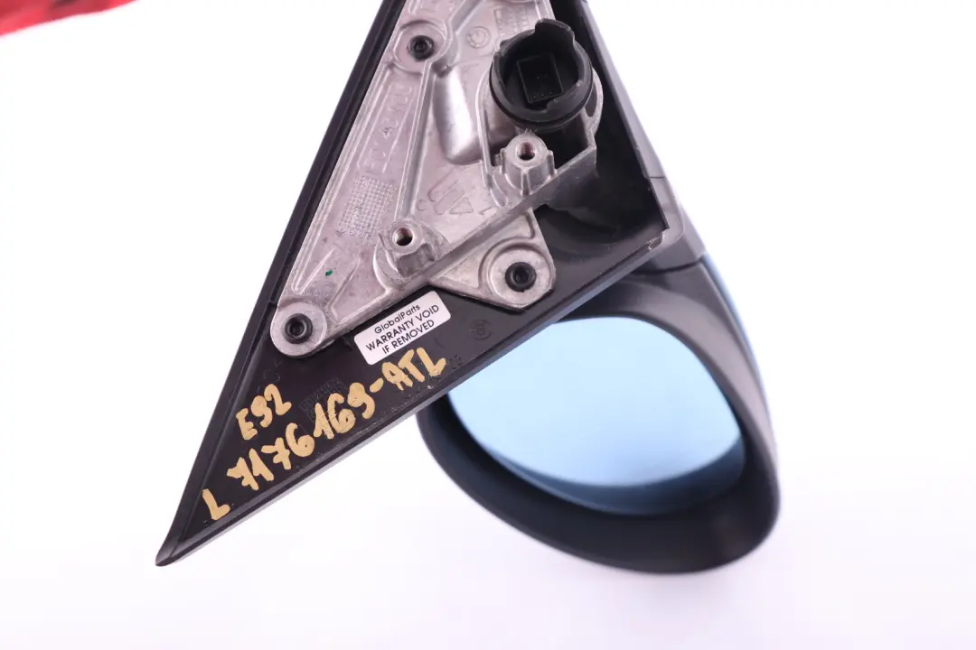 BMW 3 Series E92 Left Heated Outside Wing Mirror N/S Atlntikblau Atlantic Blue - SKU rhd-7176169-ATL - Part number 7176169