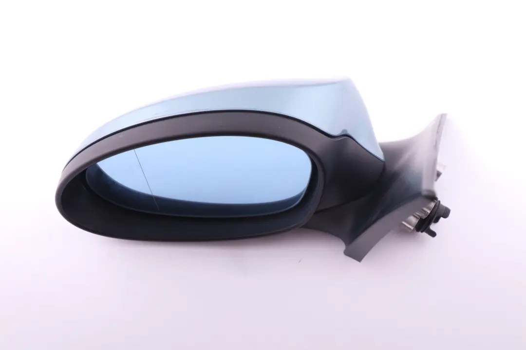 BMW 3 Series E92 Left Heated Outside Wing Mirror N/S Atlntikblau Atlantic Blue - SKU rhd-7176169-ATL - Part number 7176169