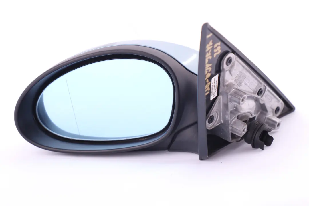 Left Heated Outside Wing Mirror N/S Atlntikblau Atlantic Blue to BMW 3 Series E92 with Part number 7176169 BMW 3 Series E92 Left Heated Outside Wing Mirror N/S Atlntikblau Atlantic Blue - SKU rhd-7176169-ATL - Part number 7176169