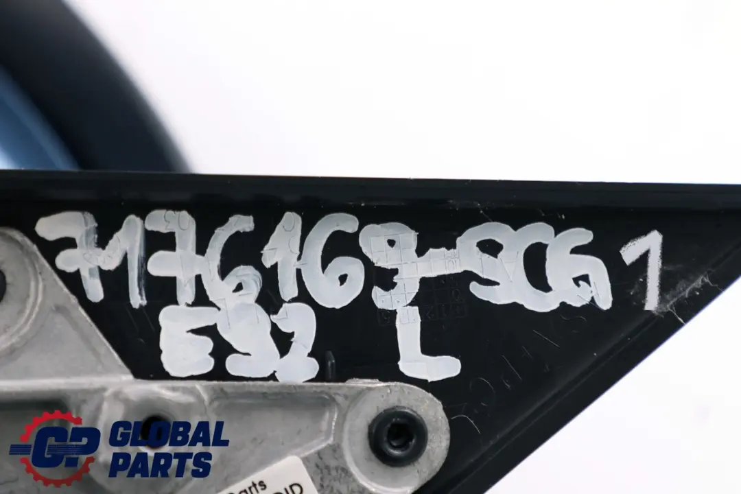 Left Heated Outside Wing Mirror N/S Spacegrau Space Grey to BMW 3 Series 1 E92 E93 with Part number 7176169 BMW 3 Series 1 E92 E93 Left Heated Outside Wing Mirror N/S Spacegrau Space Grey - SKU rhd-7176169-SCG1 - Part number 7176169