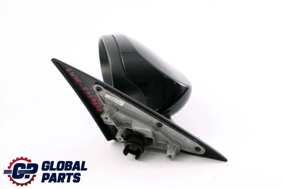 BMW 3 Series 1 E92 E93 Left Heated Outside Wing Mirror N/S Schwarz 2 Black 668 - SKU rhd-7176169-SCH1 - Part number 7176169