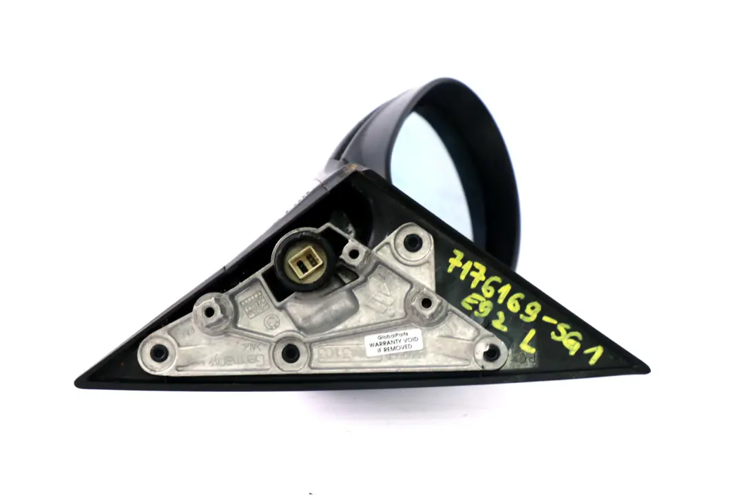 Left Heated Outside Wing Mirror N/S Sparkling Graphite to BMW 3 Series 1 E92 E93 with Part number 7176169 BMW 3 Series 1 E92 E93 Left Heated Outside Wing Mirror N/S Sparkling Graphite - SKU rhd-7176169-SG1 - Part number 7176169