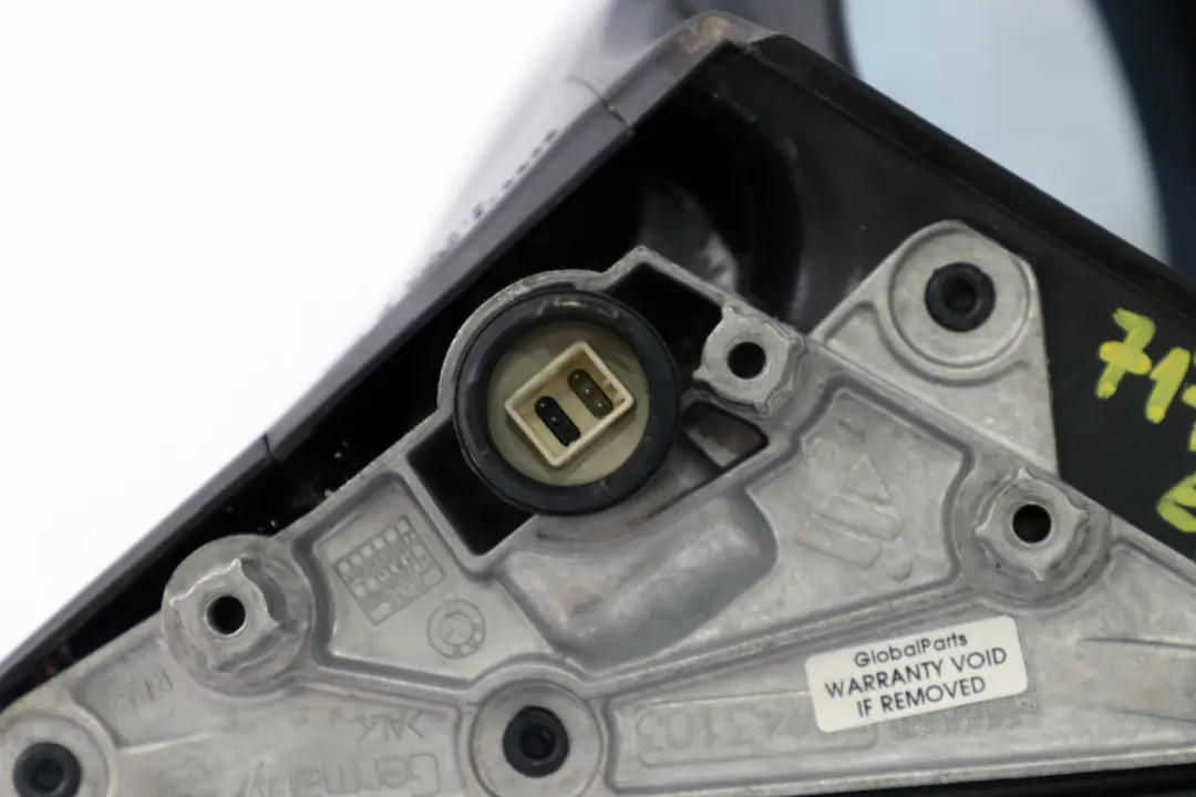BMW 3 Series 1 E92 E93 Left Heated Outside Wing Mirror N/S Sparkling Graphite - SKU rhd-7176169-SG1 - Part number 7176169