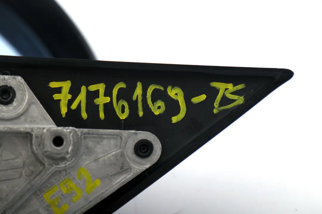 Left Heated Outside Wing Mirror N/S Titansilber Silver to BMW 3 Series E92 E93 with Part number 7176169 BMW 3 Series E92 E93 Left Heated Outside Wing Mirror N/S Titansilber Silver - SKU rhd-7176169-TS - Part number 7176169