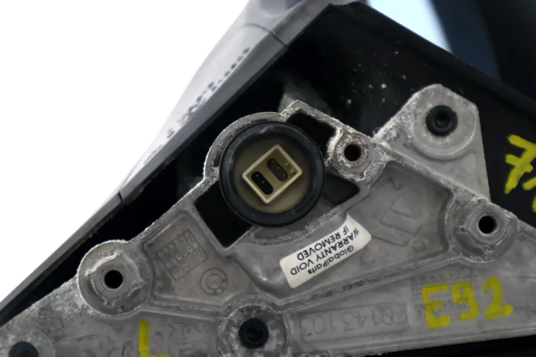 Left Heated Outside Wing Mirror N/S Titansilber Silver to BMW 3 Series E92 E93 with Part number 7176169 BMW 3 Series E92 E93 Left Heated Outside Wing Mirror N/S Titansilber Silver - SKU rhd-7176169-TS - Part number 7176169