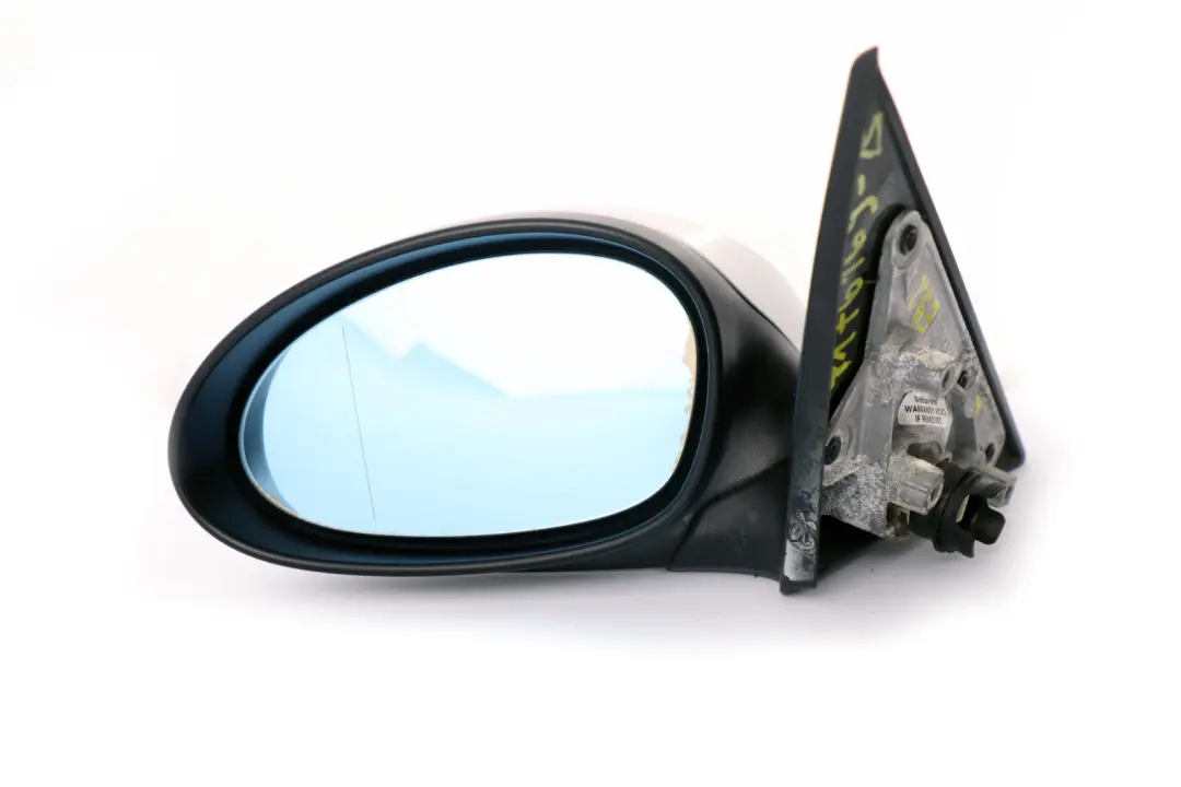 BMW 3 Series E92 E93 Left Heated Outside Wing Mirror N/S Titansilber Silver - SKU rhd-7176169-TS - Part number 7176169