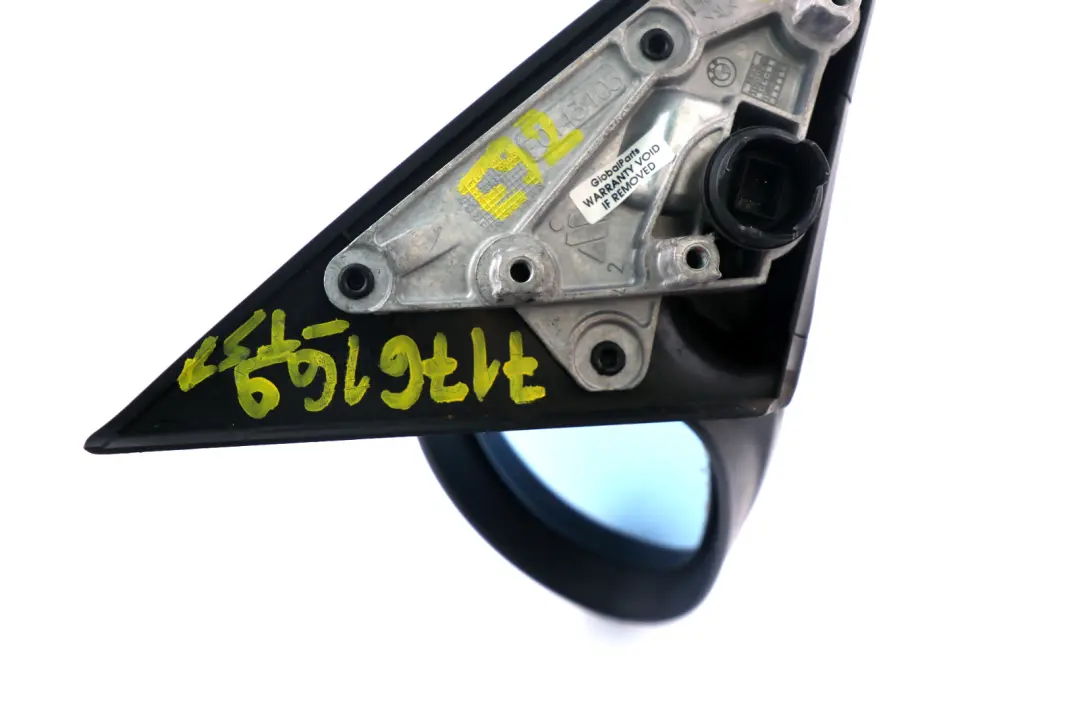 Left Heated Outside Wing Mirror N/S Titansilber Silver to BMW 3 Series 1 E92 E93 with Part number 7176169 BMW 3 Series 1 E92 E93 Left Heated Outside Wing Mirror N/S Titansilber Silver - SKU rhd-7176169-TS1 - Part number 7176169