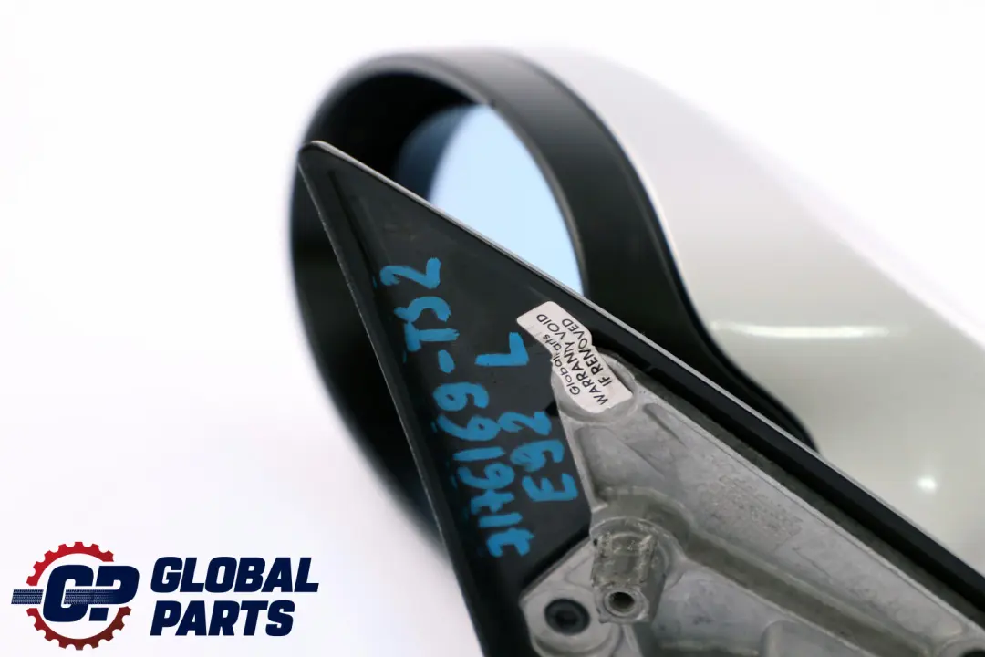 BMW 3 Series 2 E92 E93 Left Heated Outside Wing Mirror N/S Titansilber Silver - SKU rhd-7176169-TS2 - Part number 7176169
