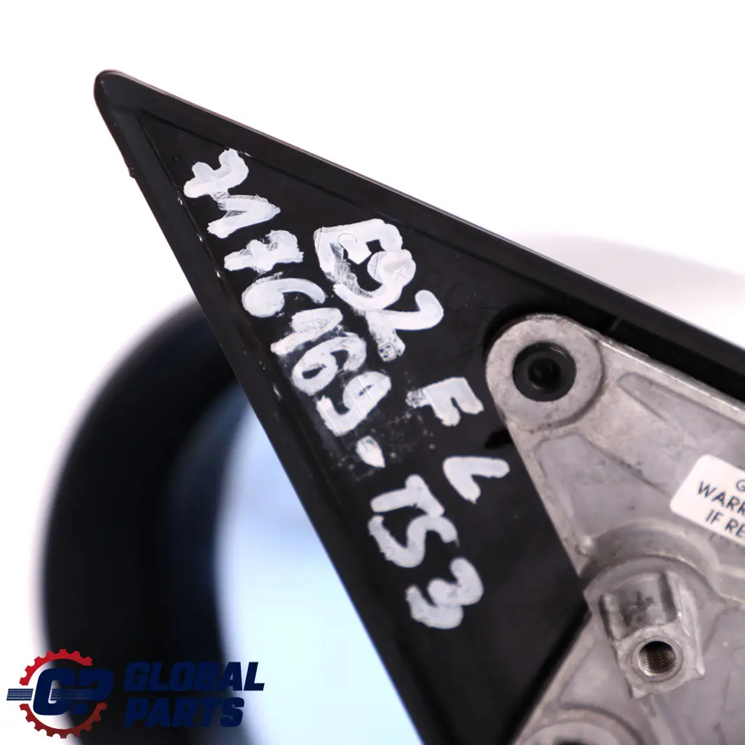 BMW 3 Series 3 E92 E93 Left Heated Outside Wing Mirror N/S Titansilber Silver - SKU rhd-7176169-TS3 - Part number 7176169