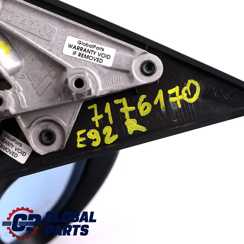 Outside Right Heated Wing Mirror O/S to BMW 3 Series E92 E93 with Part number 7176170 BMW 3 Series E92 E93 Outside Right Heated Wing Mirror O/S - SKU rhd-7176170 - Part number 7176170